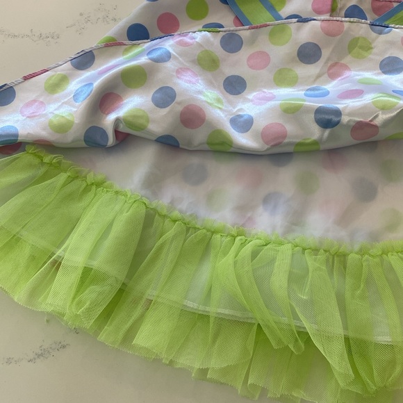 Adorable polkadotted spring dress size 3X - Picture 5 of 8